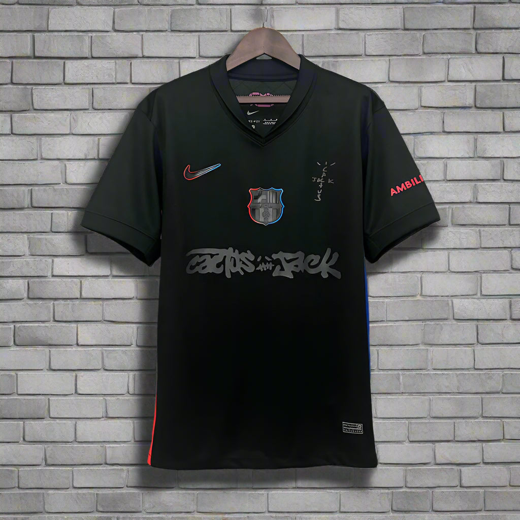BARCELONA FC cactus jack black on black edition