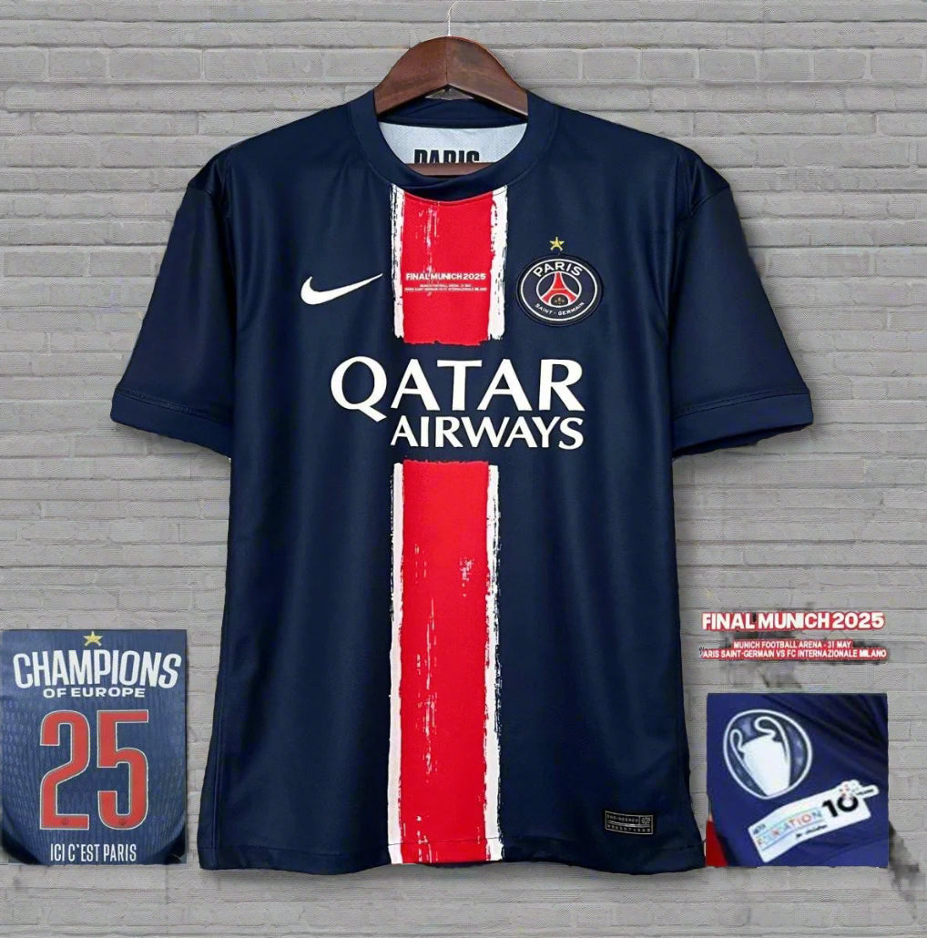 PSG champions league final MUNICH 25 edition